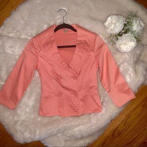 Peach Blazer